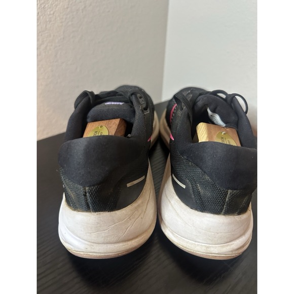 Nike Air Zoom Structure 24 Women's Size 10 Black Pink Athletic Running Shoes - Picture 6 of 9